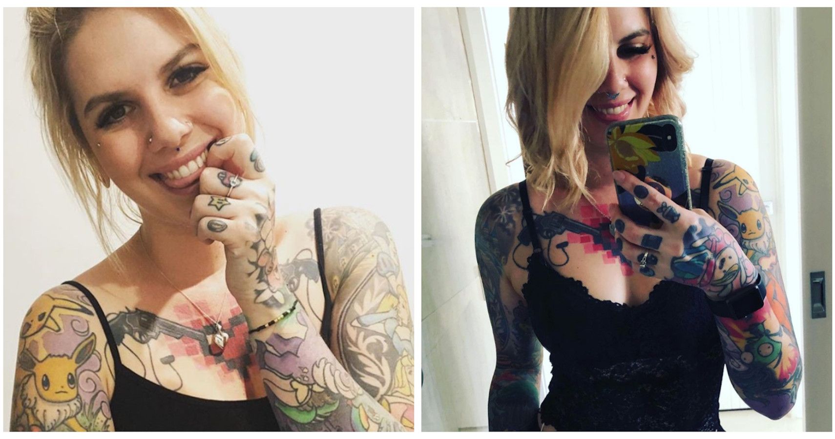 Woman Covered In Pokemon Tattoos Denied Position On Police Force