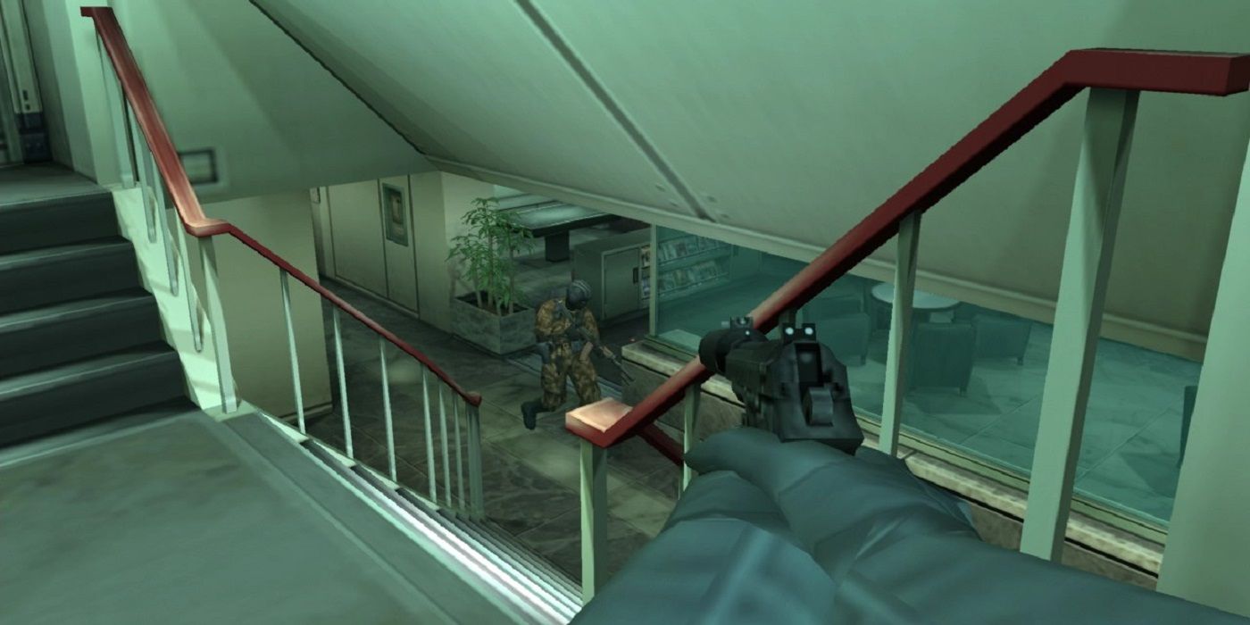 MGS 2 First-person aiming