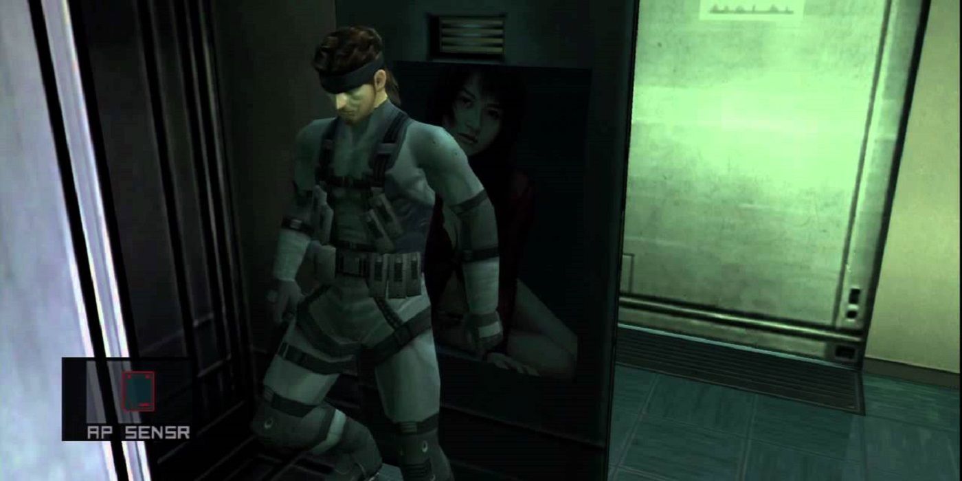 Metal Gear Solid 2 hiding in lockers