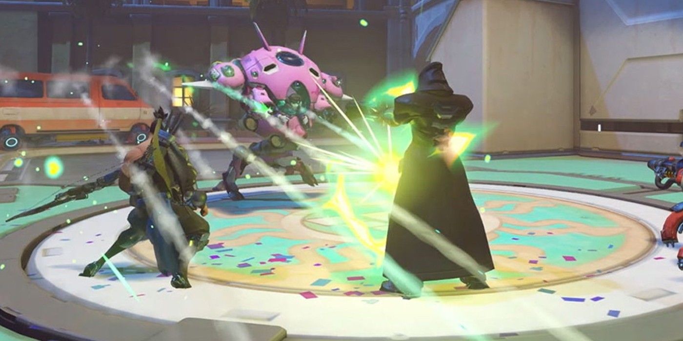 Overwatch Dva Micro Missiles fired at Reaper