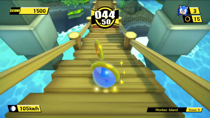 Play As Sonic In Super Monkey Ball Banana Blitz HD