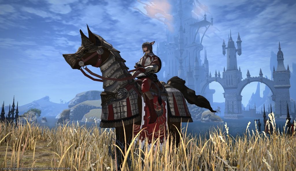 Warsteed mount in Final Fantasy 14