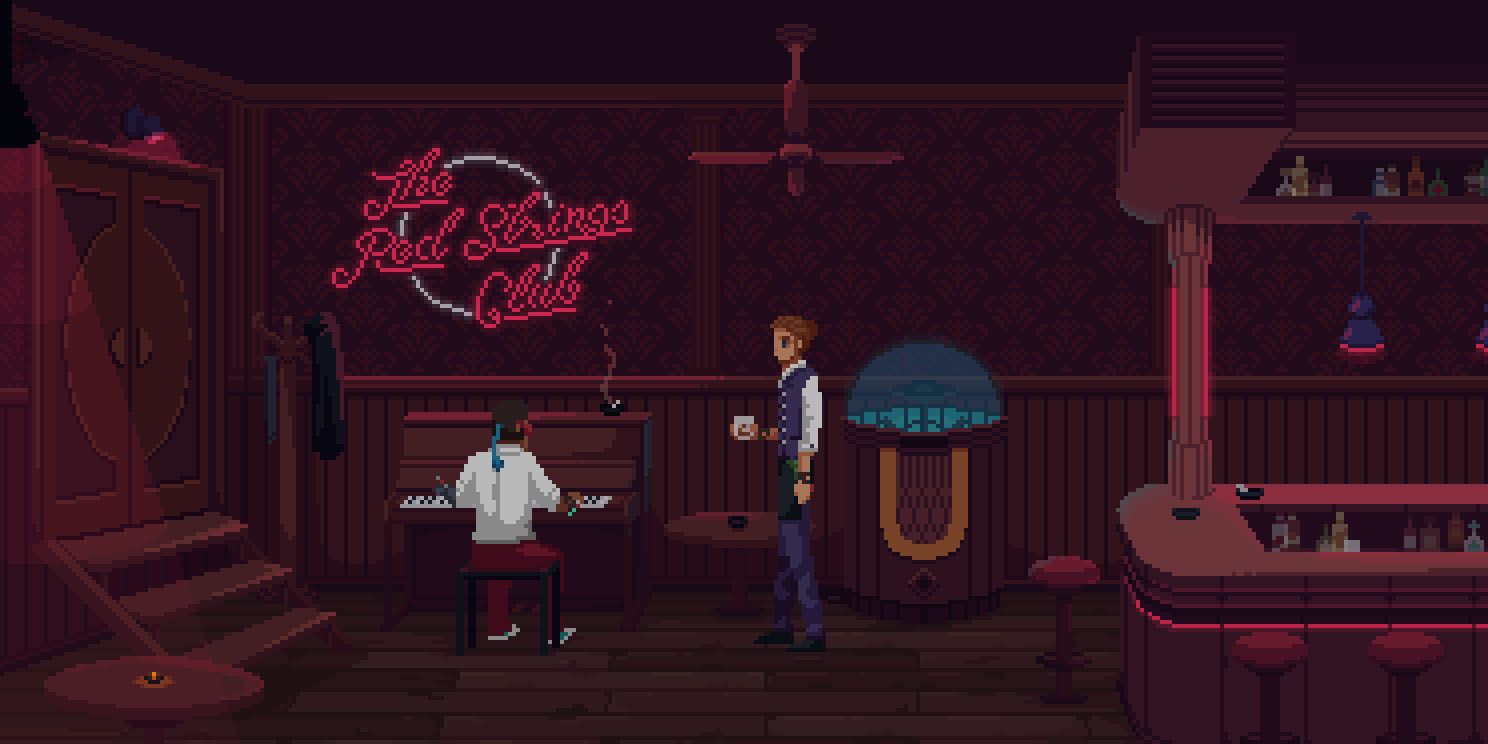 The Red Strings Club gameplay screenshot 