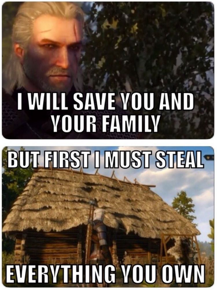 The Witcher 3 10 Hilarious Memes Only True Fans Understand 