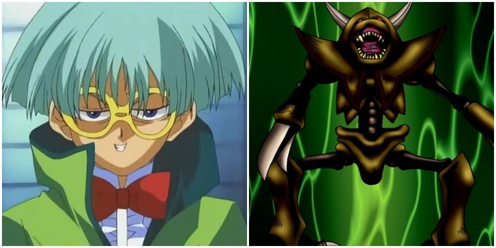 yugioh weevil in the anime and man eater bug art