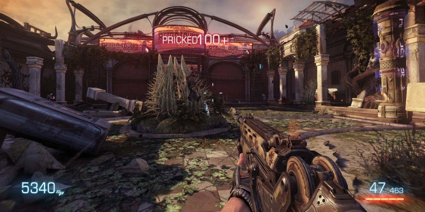 image of gameplay from Bulletstorm