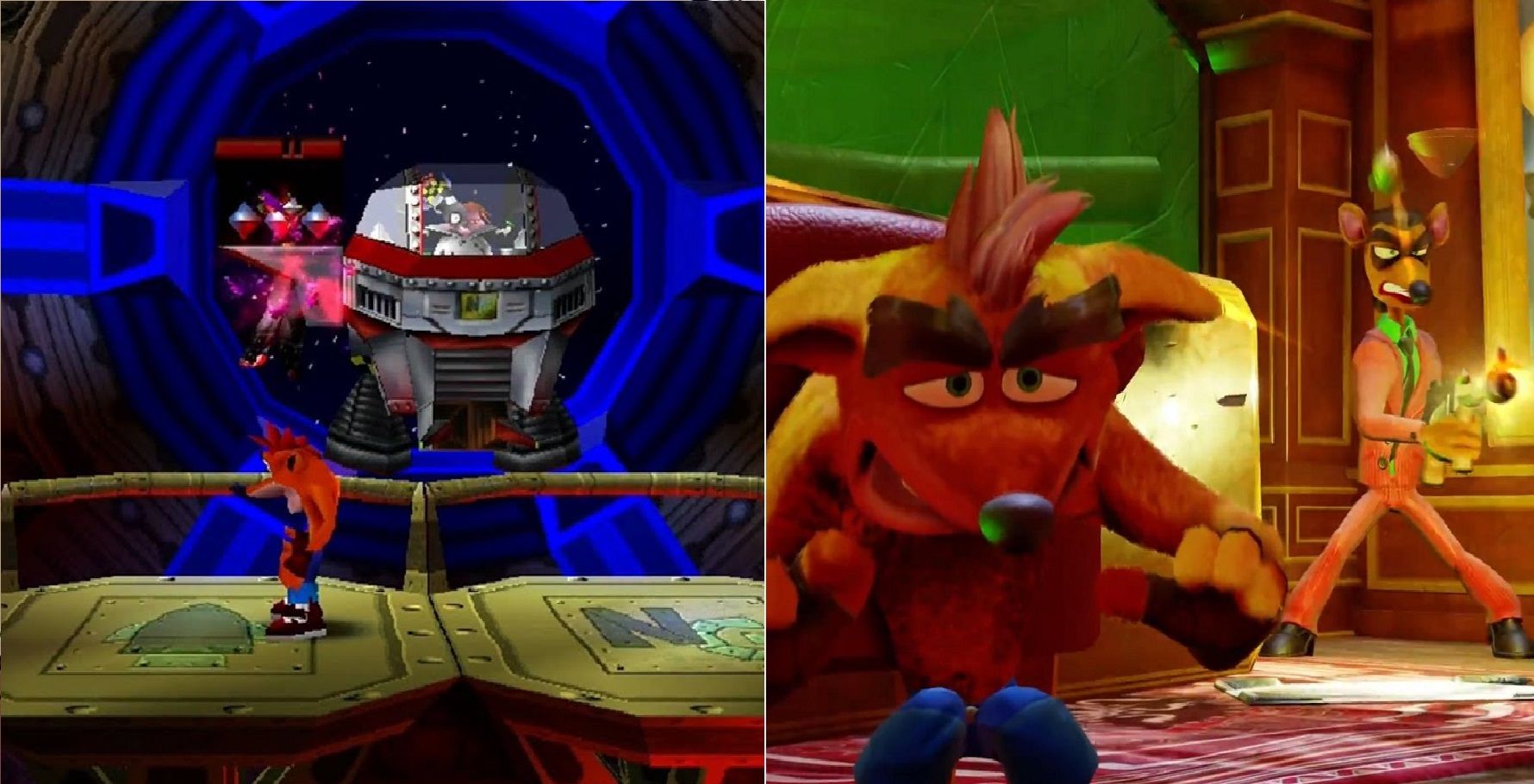 crash bandicoot 1 bosses