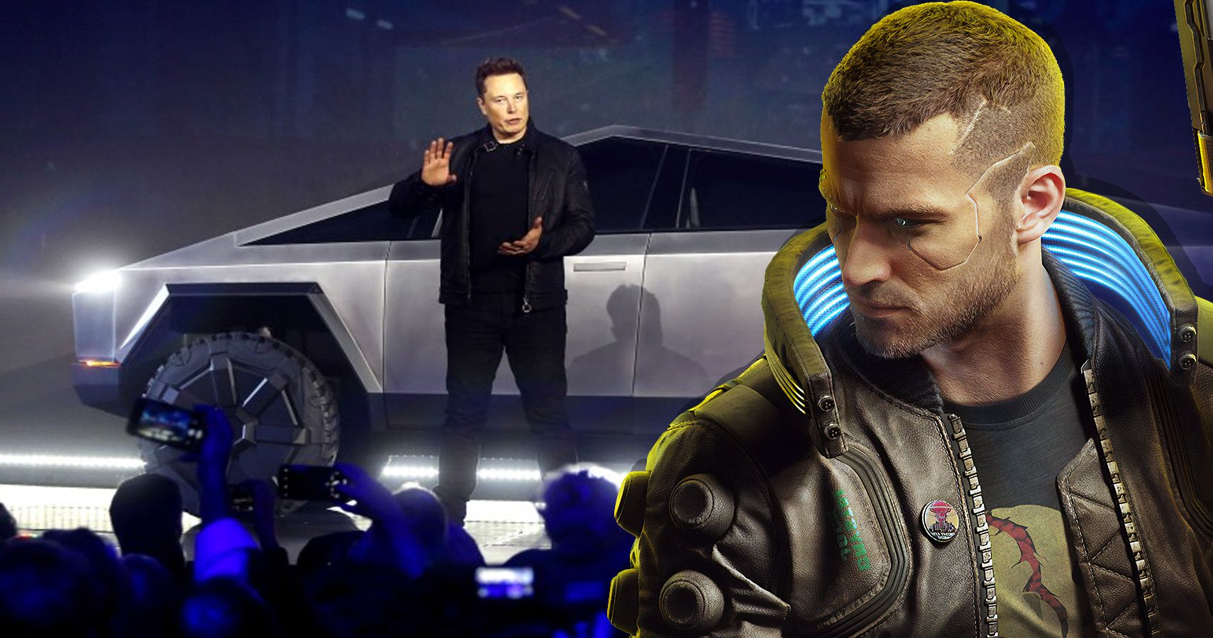 Tesla cyberpunk 2077