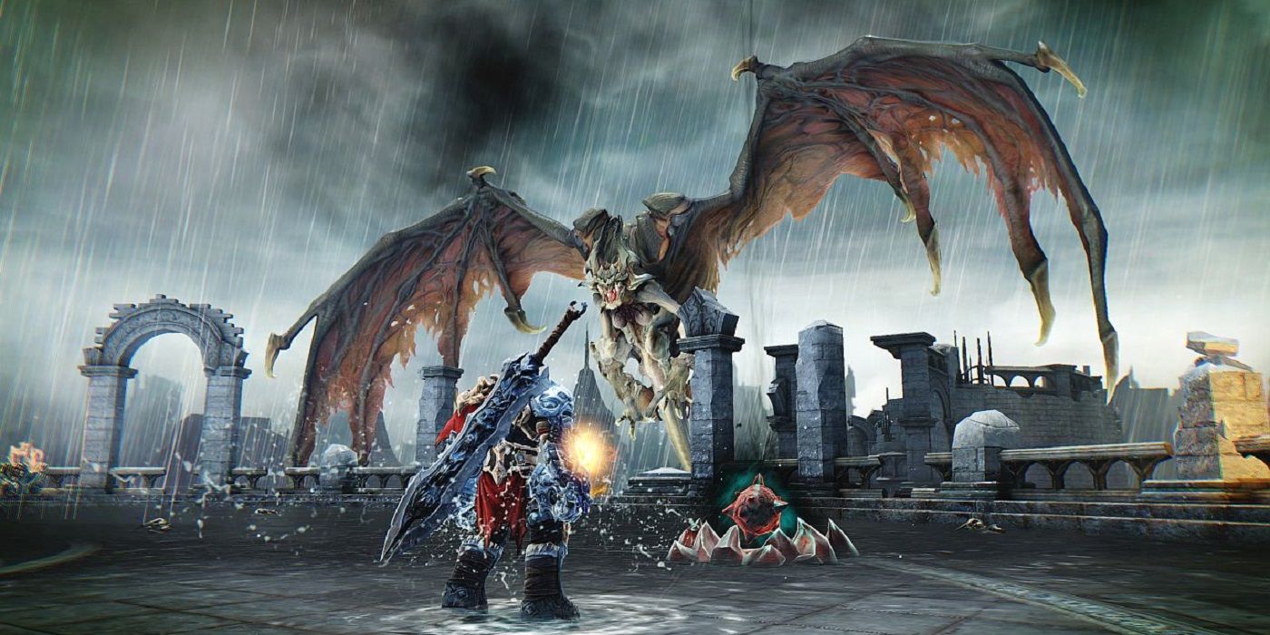 Darksiders war versus flying beast