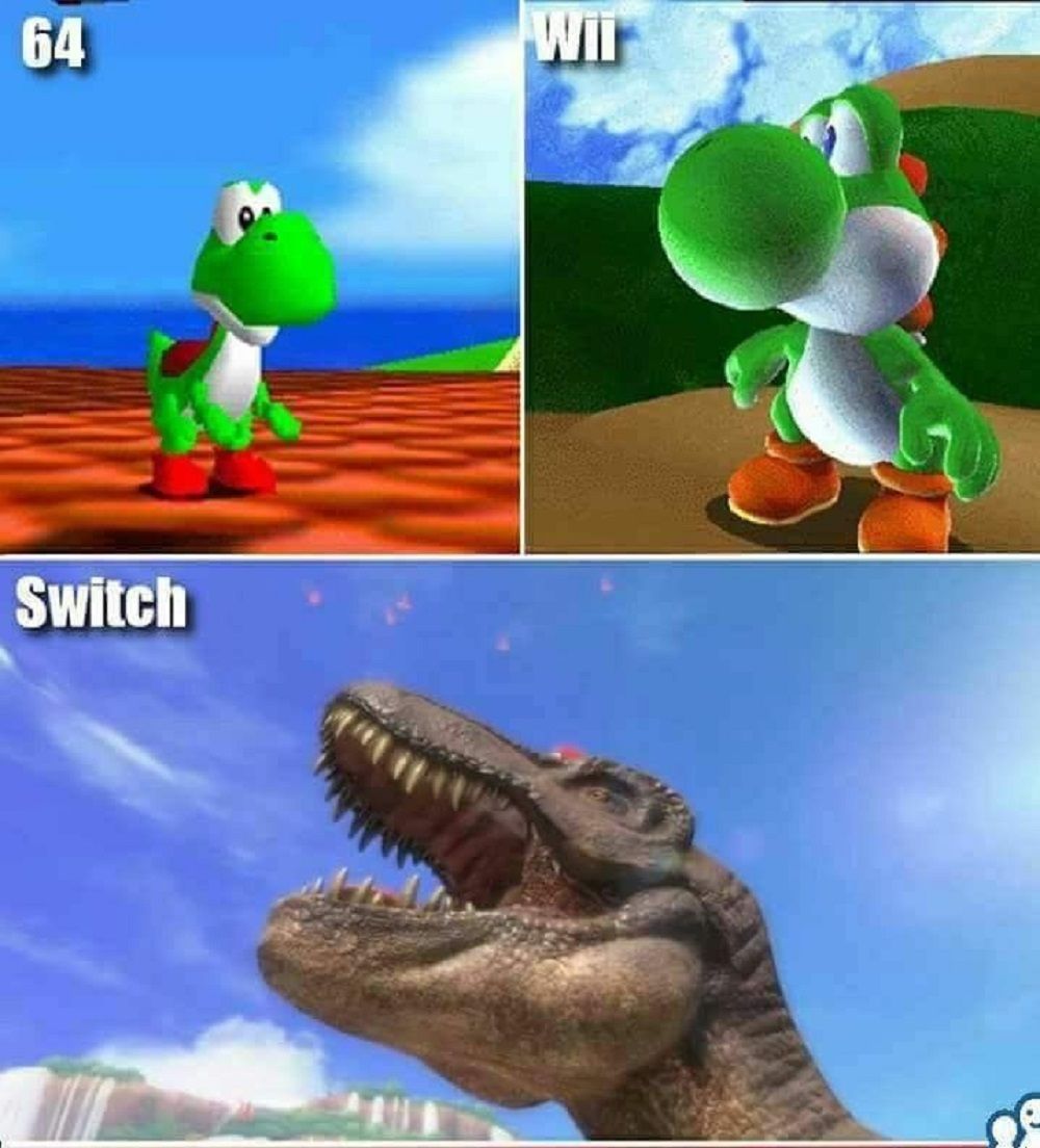 Evolution of Yoshi