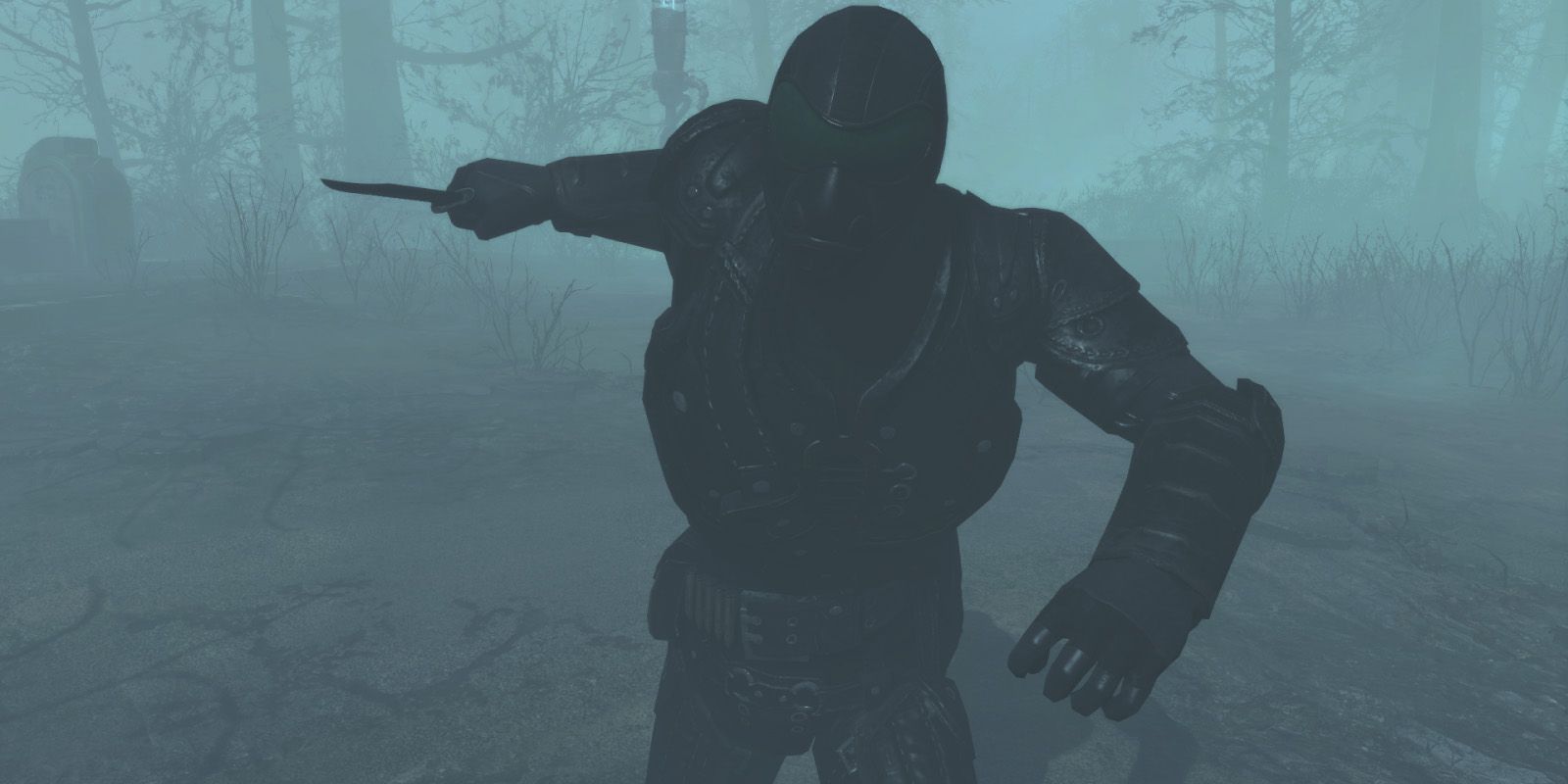 Character in fog in Fallout 4