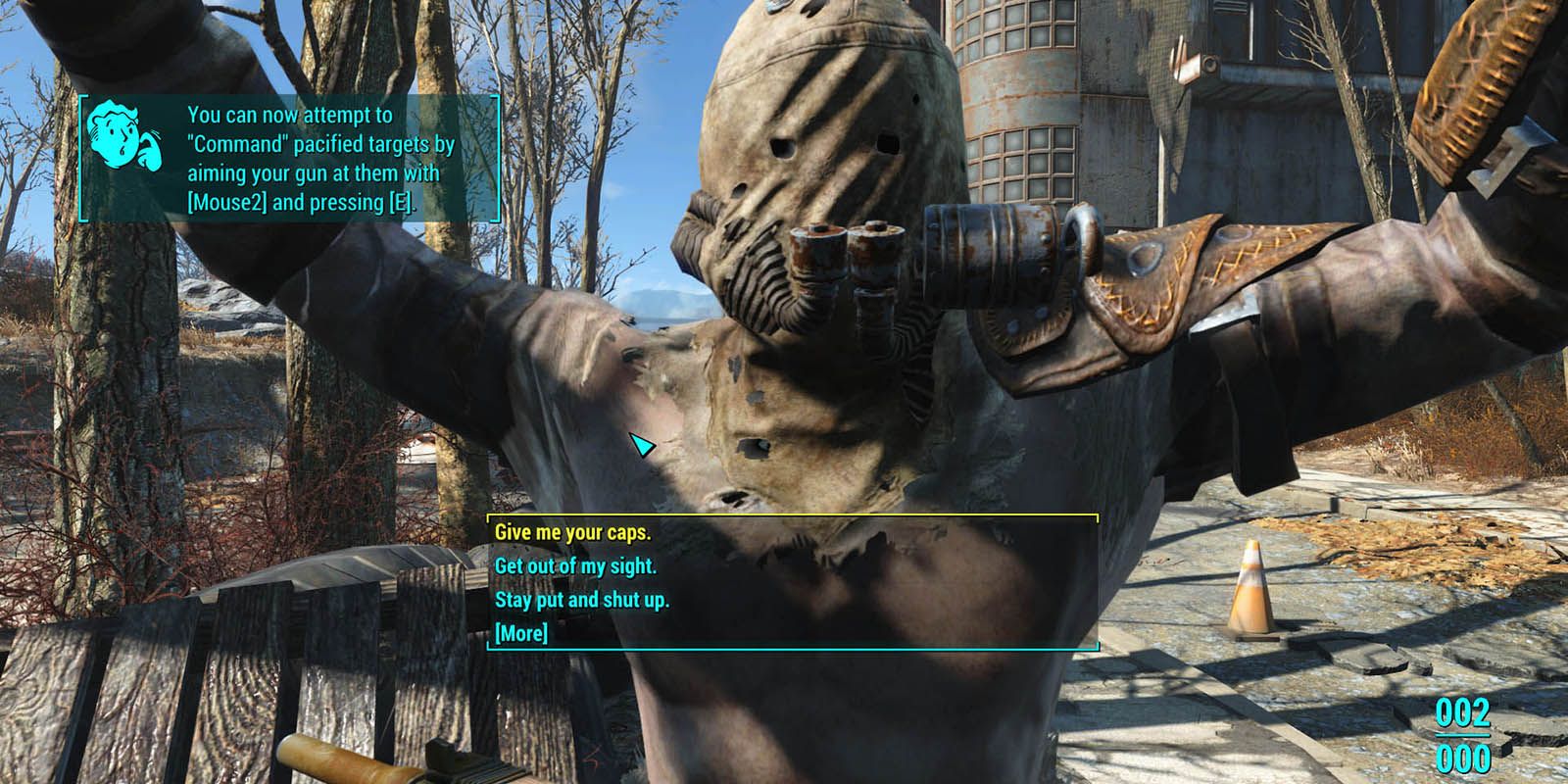 Conversation in Fallout 4