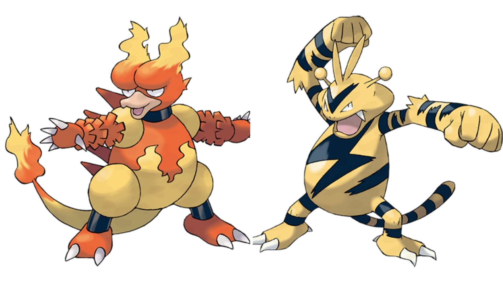 Magmar and Electabuzz