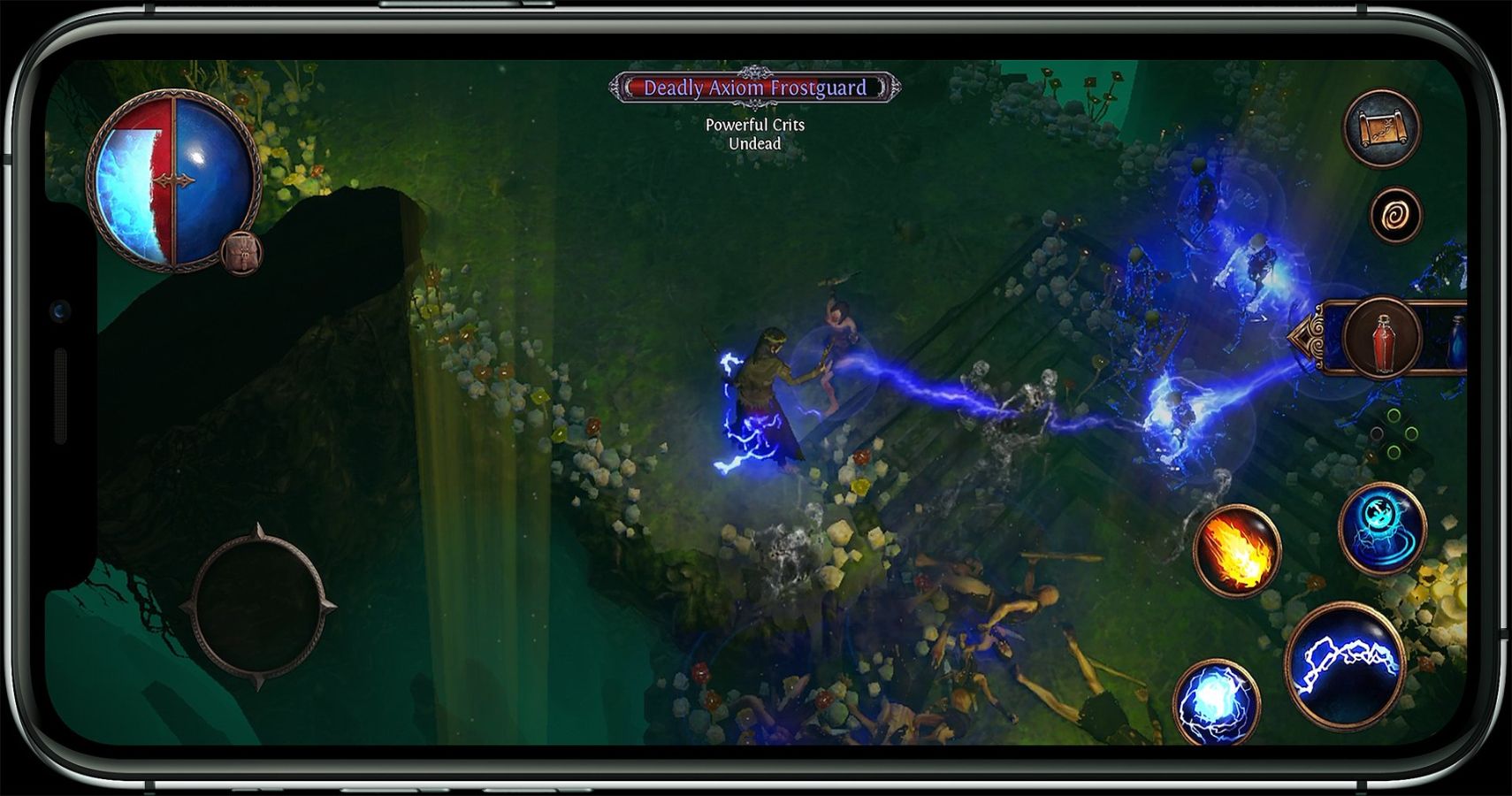 path of exile or diablo 3 like games for mobile