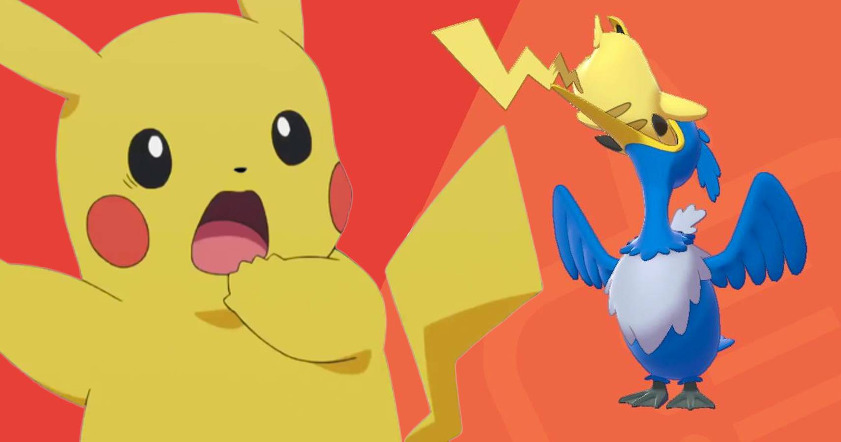 Cramorant eating pikachu