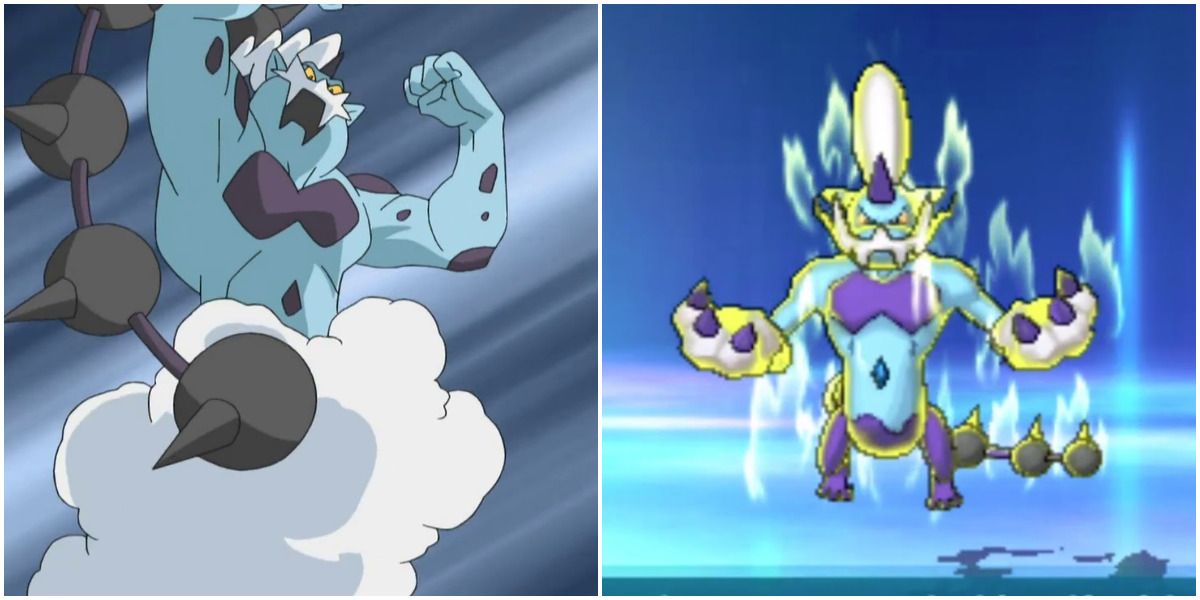 Pokemon Thundurus Anime Sun and Moon Therian