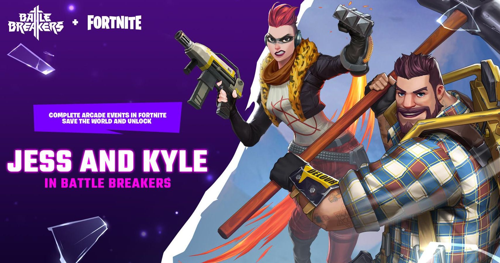 Fortnite Save The World Has Its First Crossover With Battle Breakers