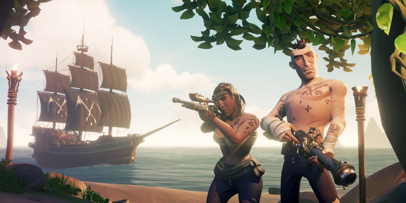 images of characters from Sea Of Thieves