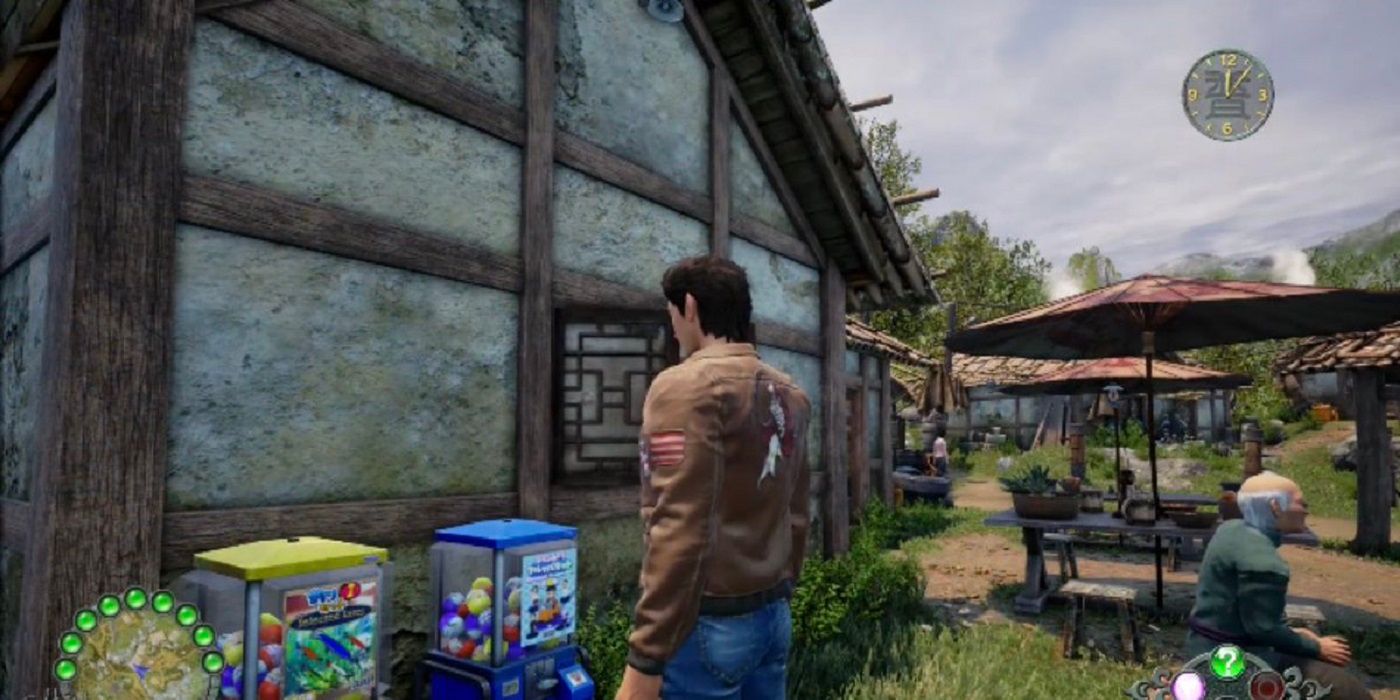 Shenmue III game play coin machine