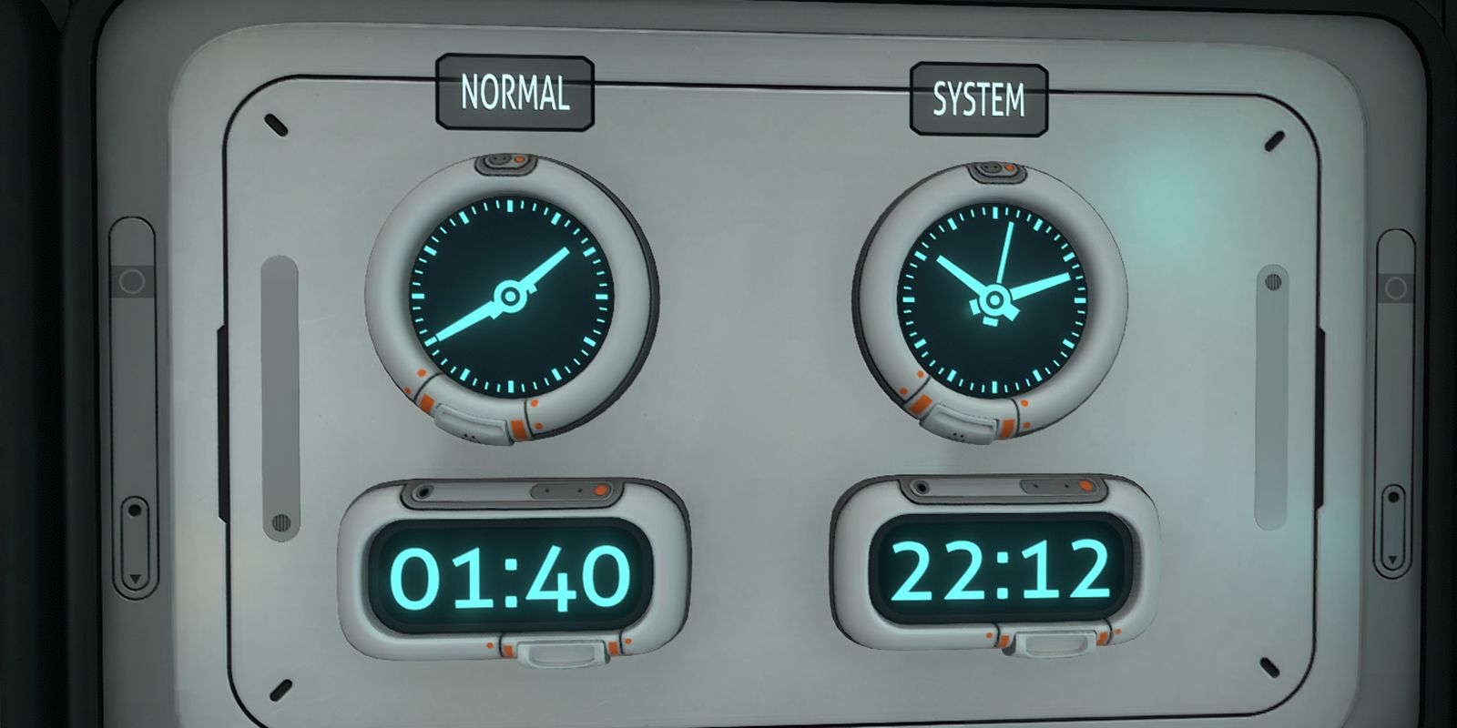 Subnautica Base Clocks