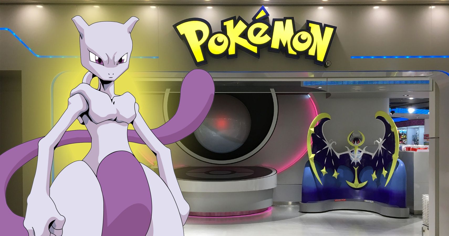 New Tokyo Pokemon Center Features Huge Incubated Mewtwo