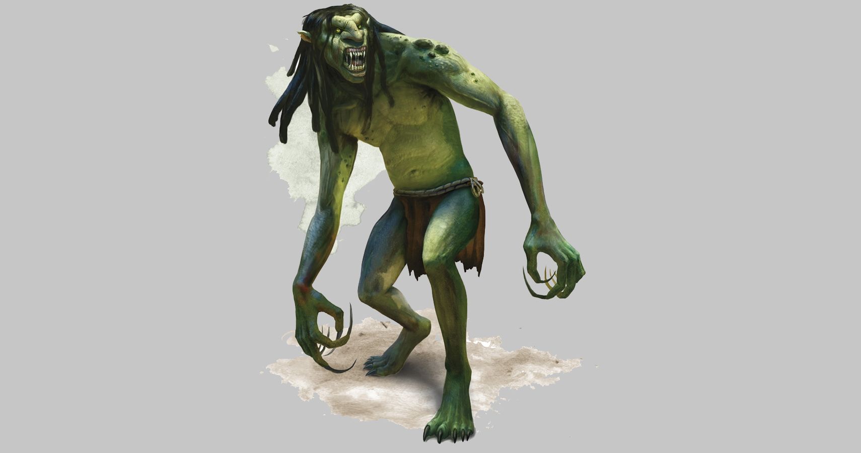 A standard troll from the Dungeons and Dragons setting