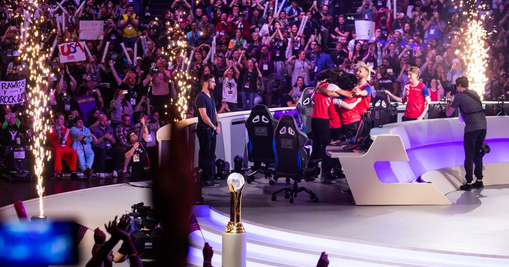 BlizzCon 2019 USA Fights Through South Korea And China To Claim The Overwatch World Cup