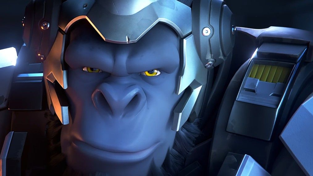 Winston Grins At The Player Overwatch