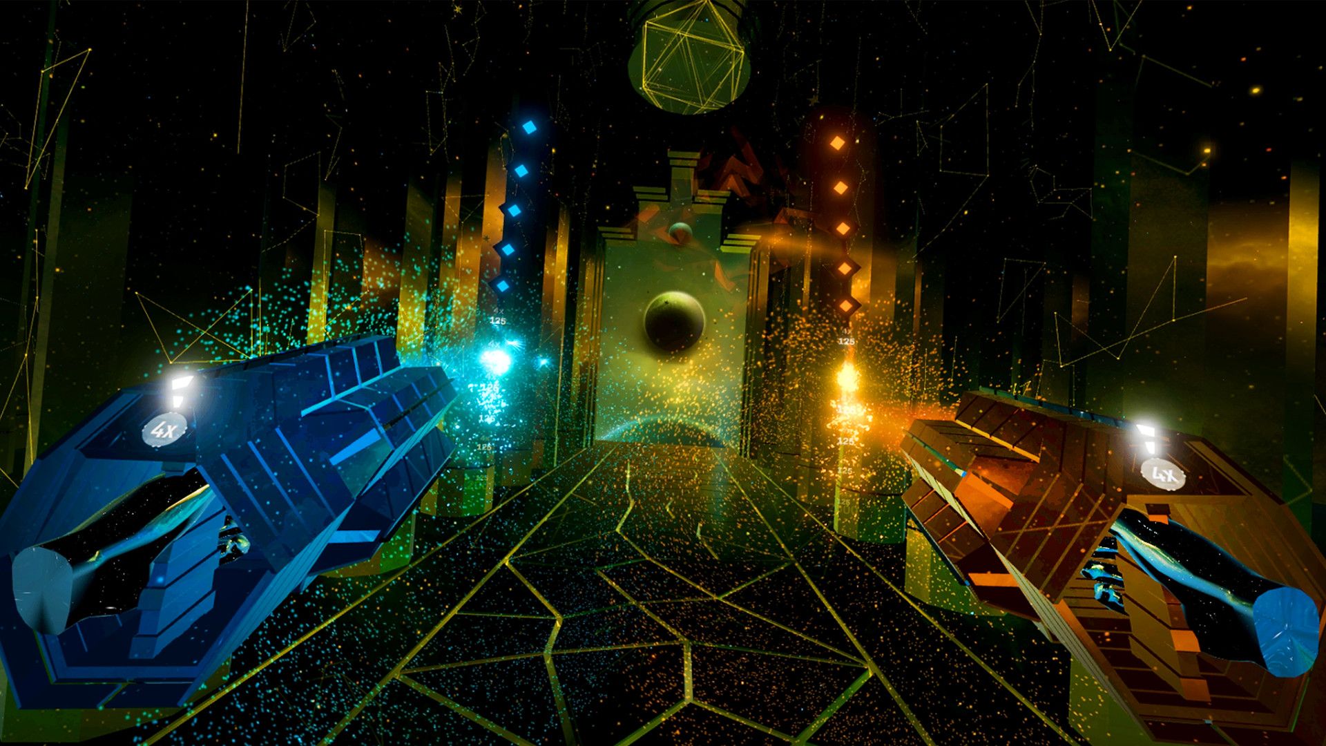 Audica Review A Psychedlic Shooting Gallery That SLAPS