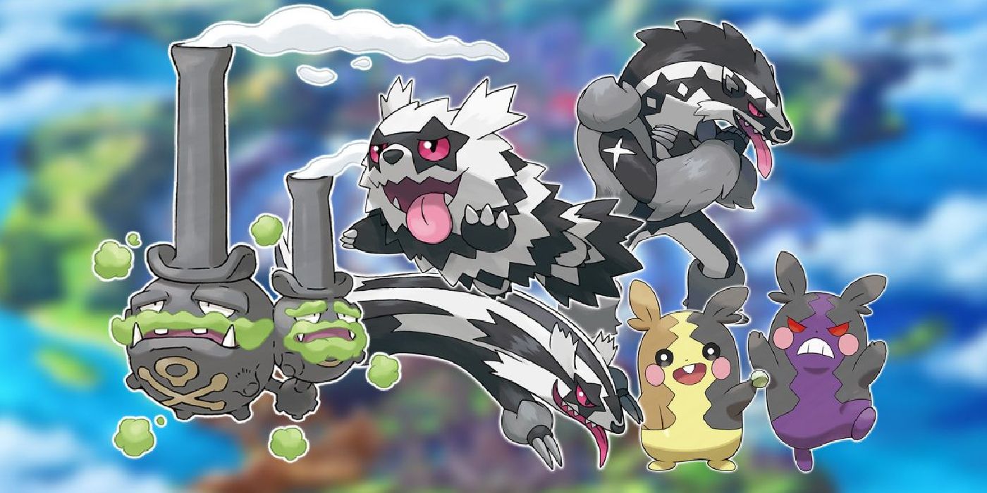 Pokémon Ranking The 10 Best Galarian Forms In Sword & Shield
