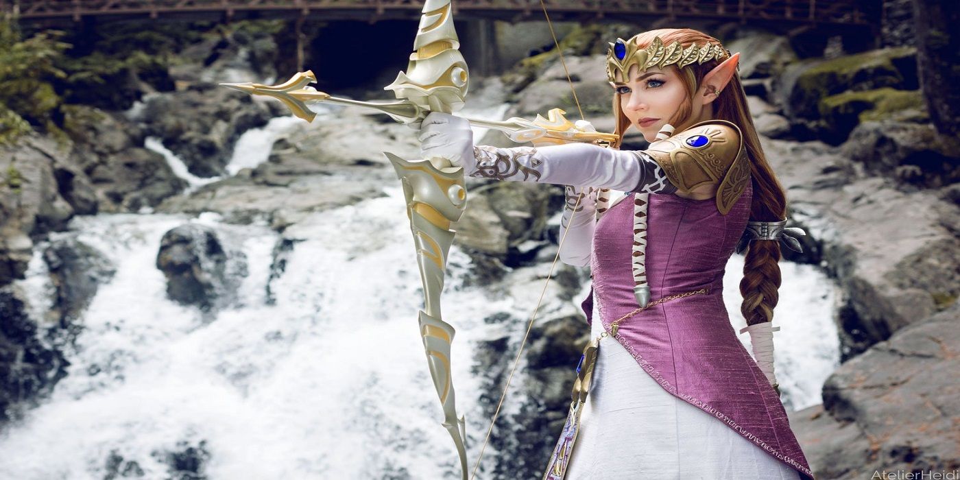 Legend of Zelda Ocarina of Time Cosplay Princess Zelda Cosplay