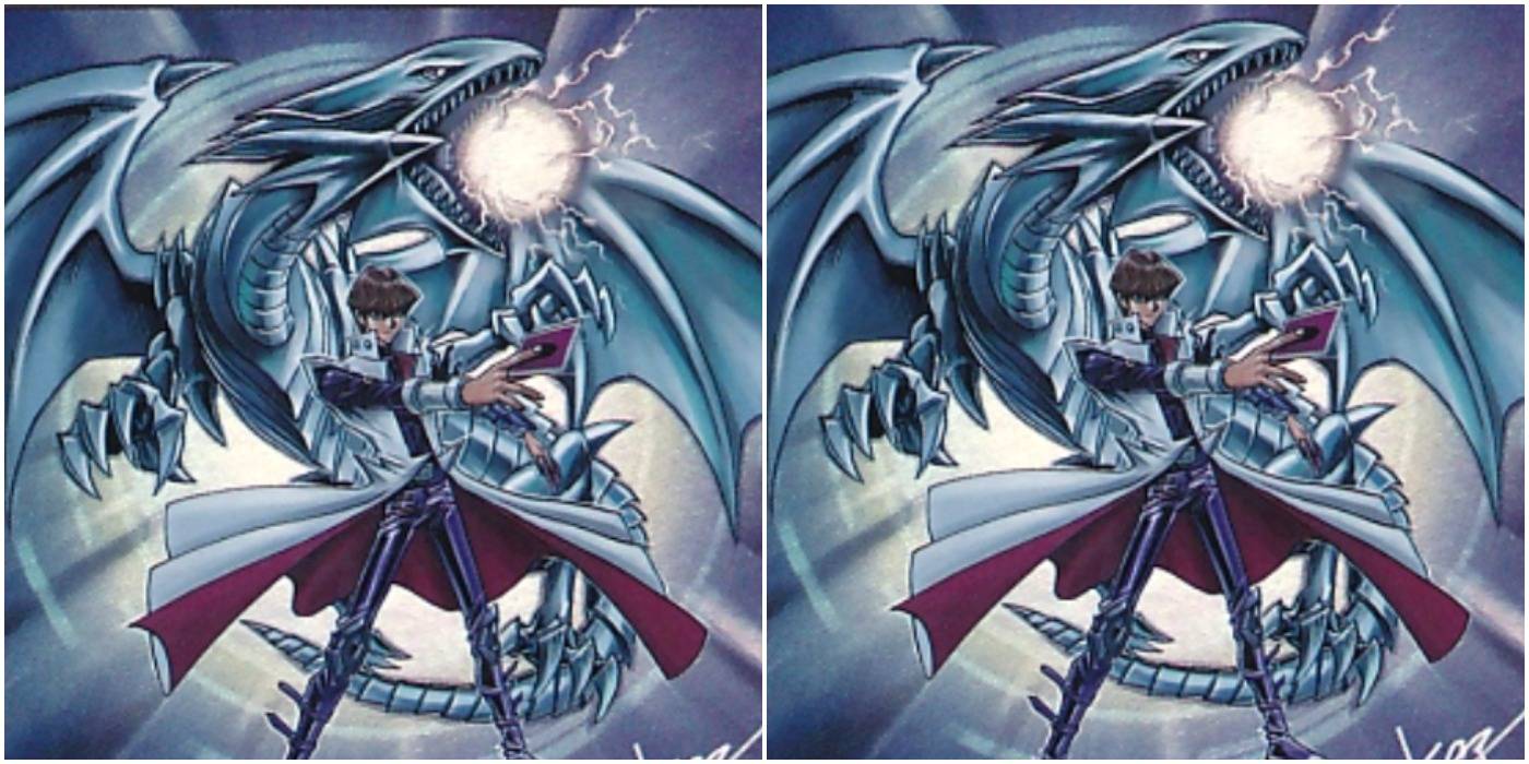 Yugioh Every Blue Eyes White Dragon Artwork Ranked