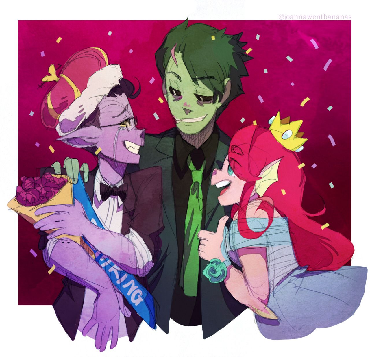 10 Monstrous Pieces Of Monster Prom Fan Art