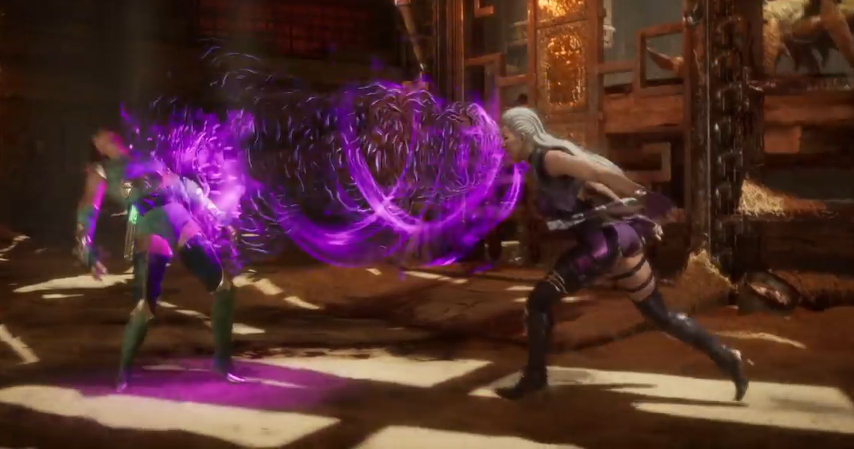 Sindel Whips Her Hair Back and Forth Into Mortal Kombat 11  Gameplay Trailer Breakdown