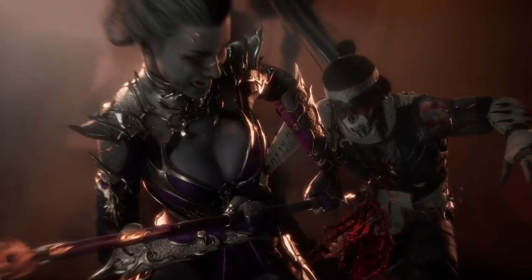 Sindel Whips Her Hair Back and Forth Into Mortal Kombat 11  Gameplay Trailer Breakdown
