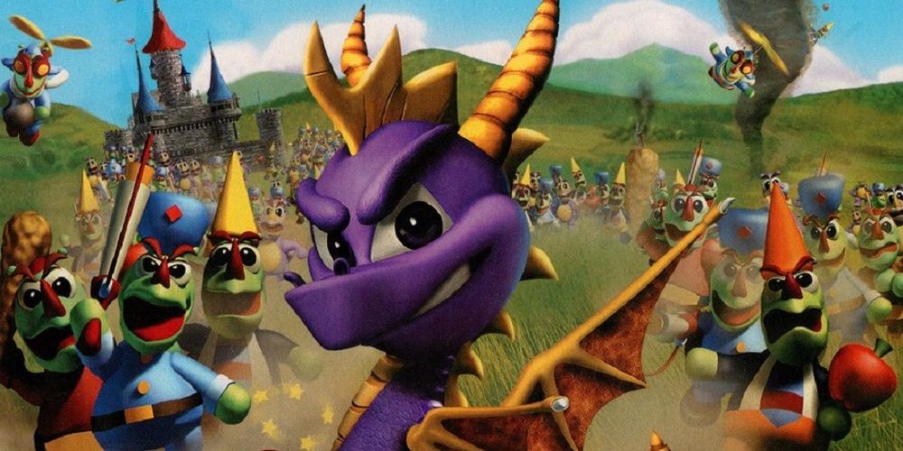 Spyro: Attack of the Rhynocs cover art