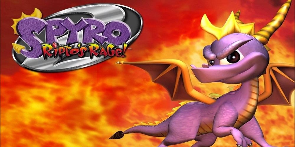 Spyro 2 Ripto's Rage cover art