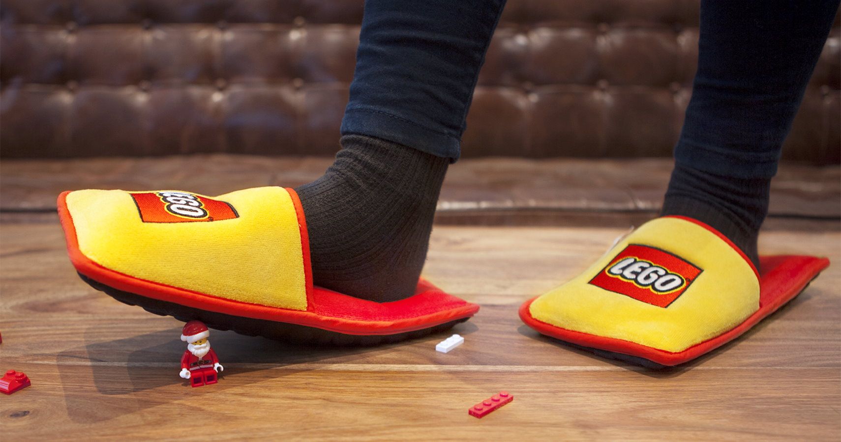 Lego slippers by Brandstation