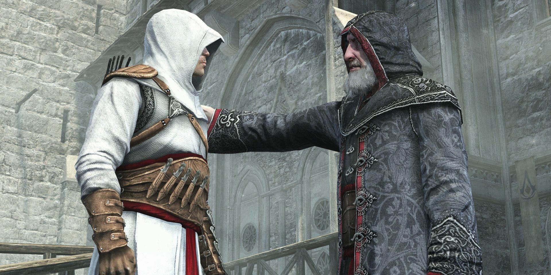 Assassin's Creed Altair With Al Mualim