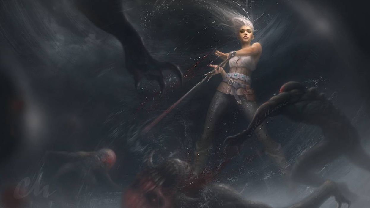 The Witcher 10 Badass Pieces Of Ciri Fan Art