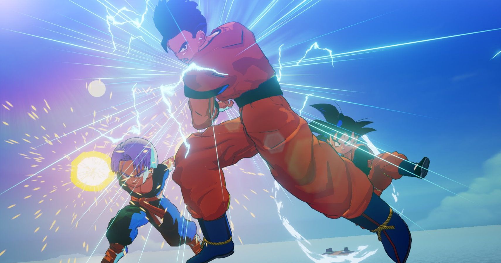 Dragon Ball Z Kakarot Screenshots Show Off Goten Trunks And Android 18