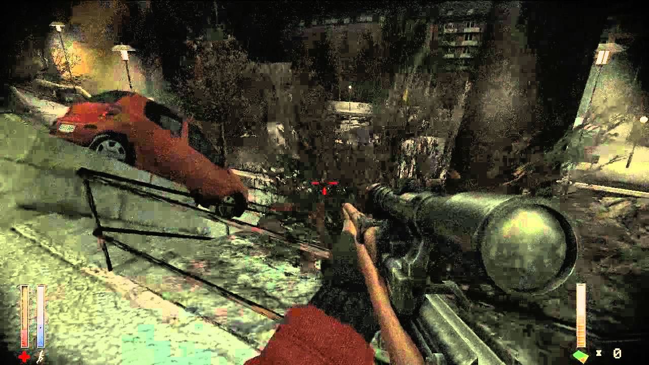 Holding rifle in Cry of Fear Half-Life mod