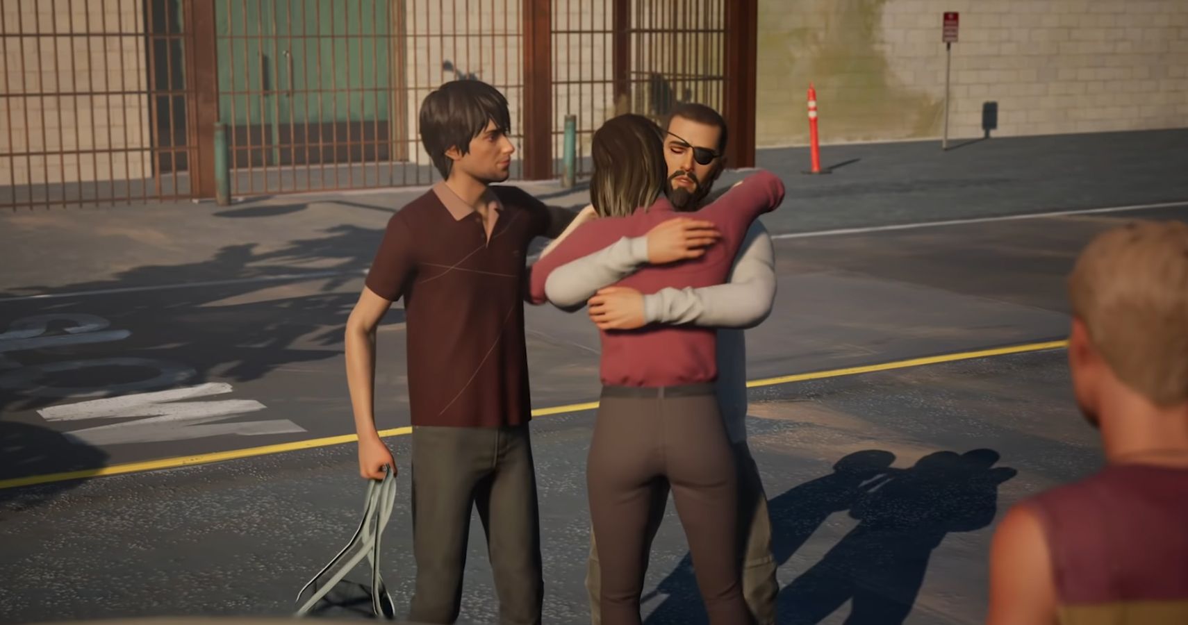 Life Is Strange Screenshot Of Layla Hugging Sean