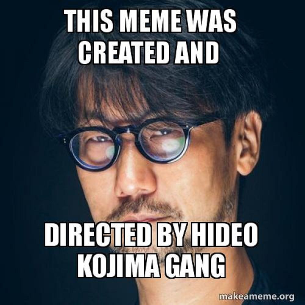10 Hilarious Hideo Kojima Memes (Only Metal Gear & Death Stranding Fans ...