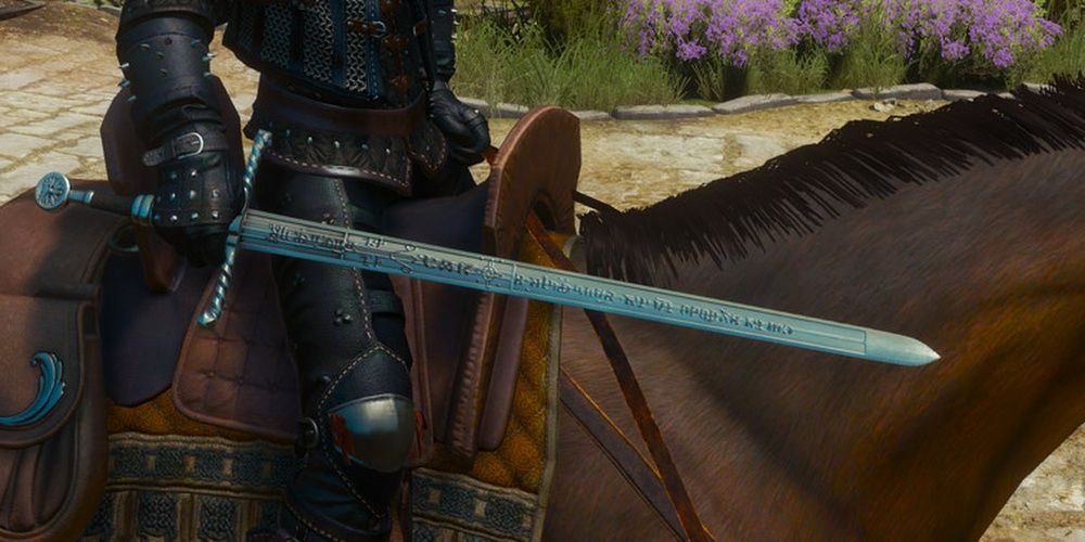 Witcher 3 Mastercrafted Wolven Steel Sword