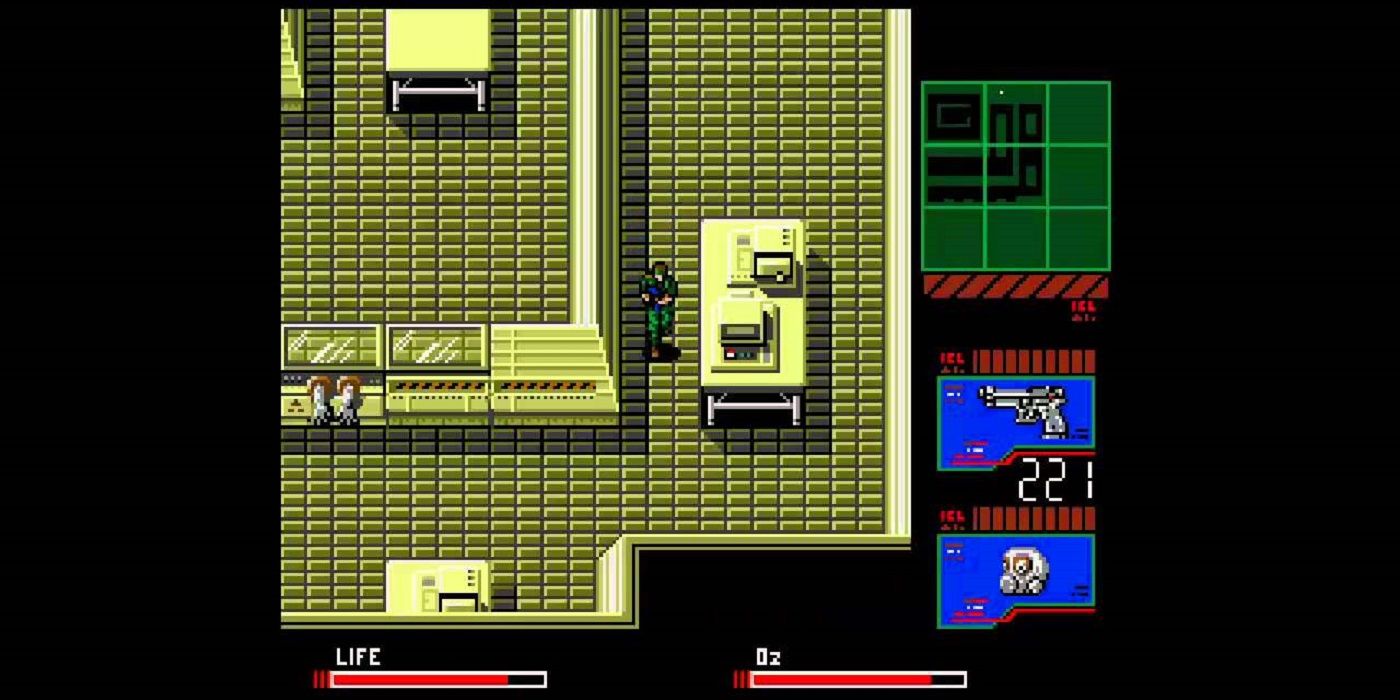 Metal Gear 2 Solid snake game play Screenshot