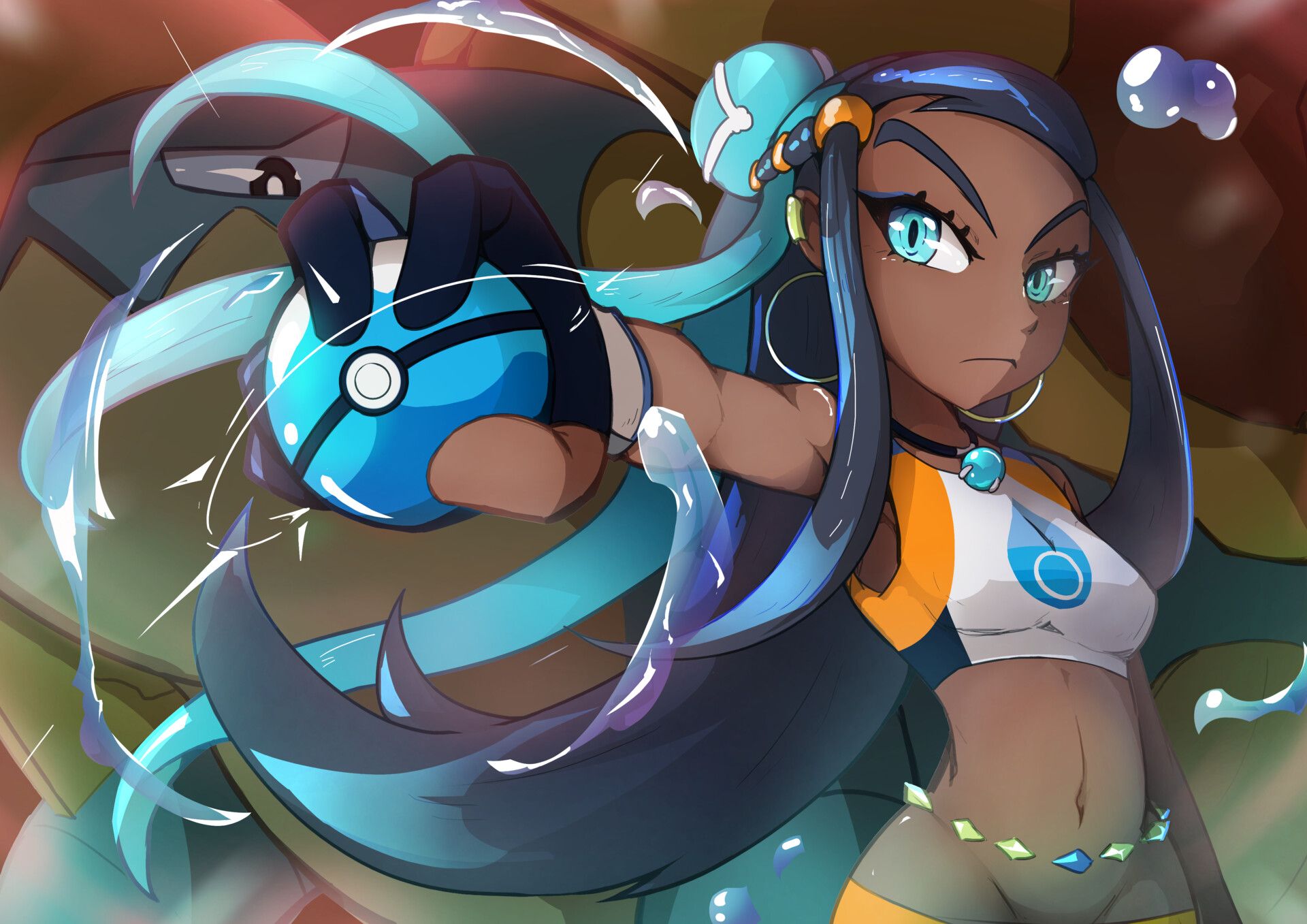 Pokémon: 10 Amazing Pieces Of Nessa Fan Art