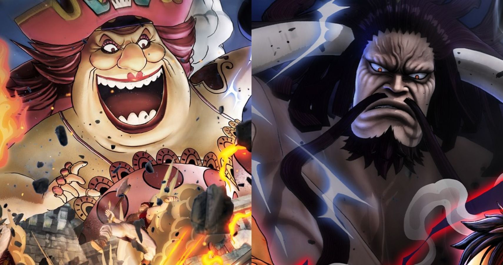 One Piece Pirate Warriors 4 Big Mom Kaido Cover