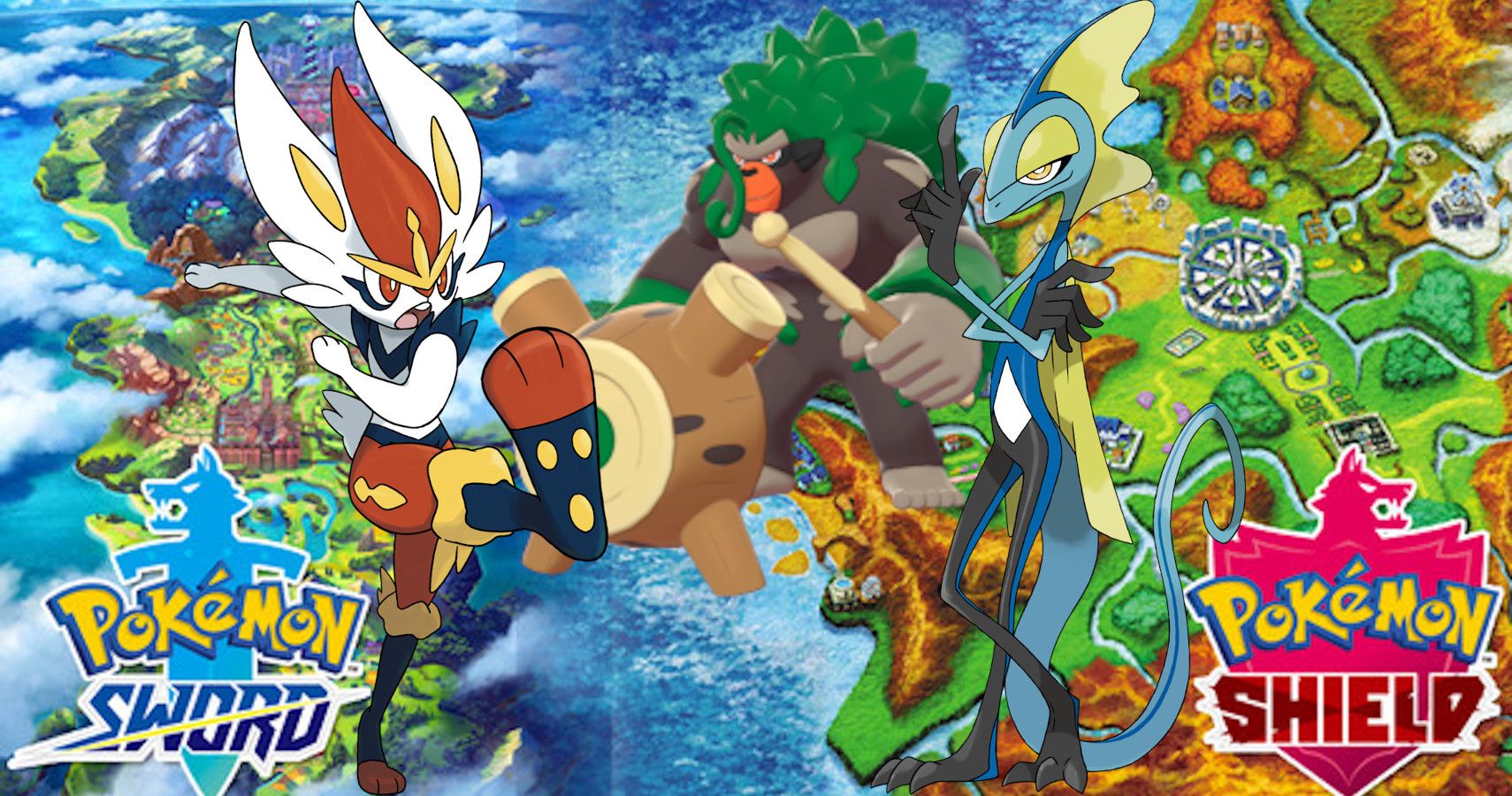 Pokémon Sword Shield The Starters Final Evolutions Are