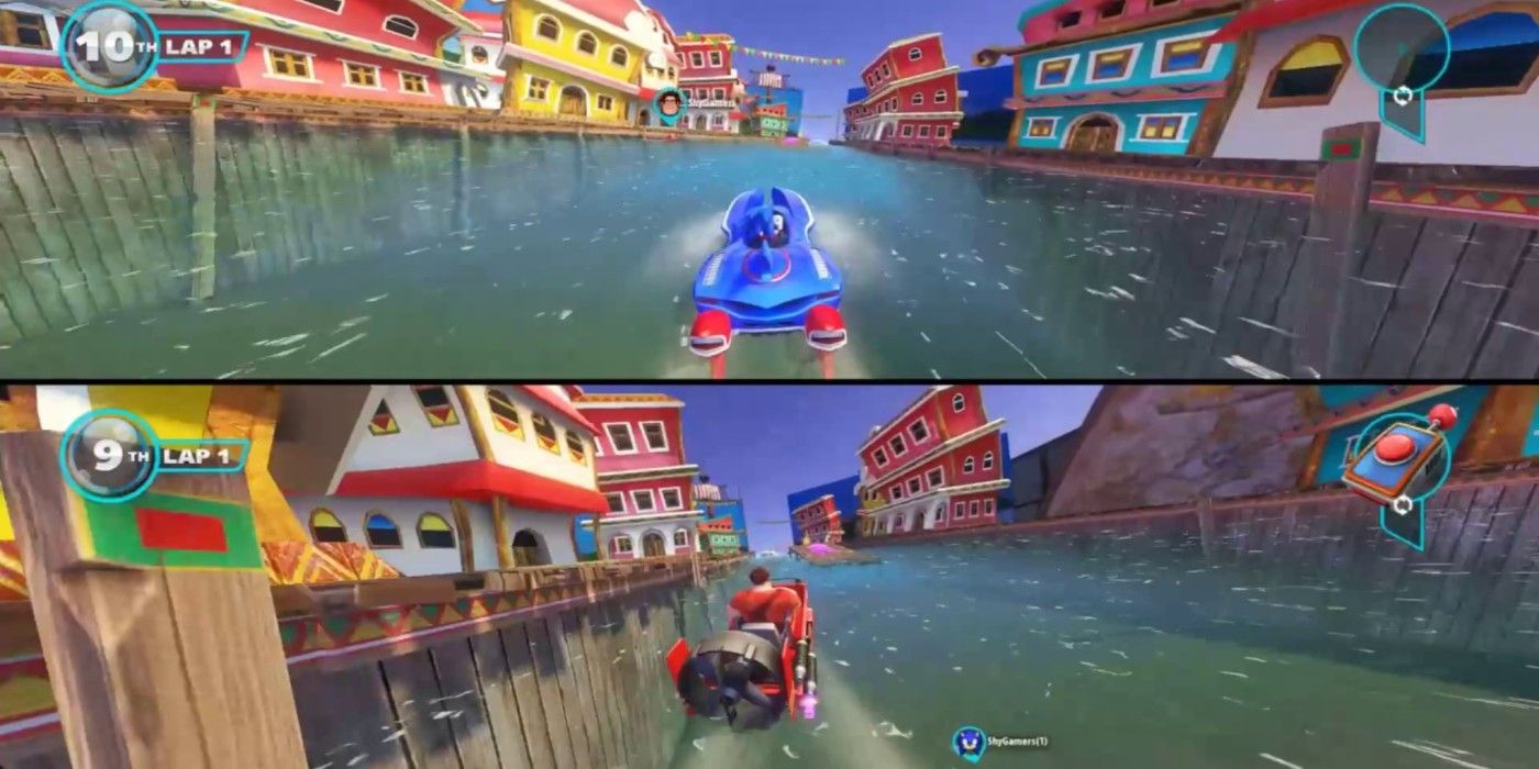 Sonic & All-Stars Racing Transformed multiplayer racing on the water